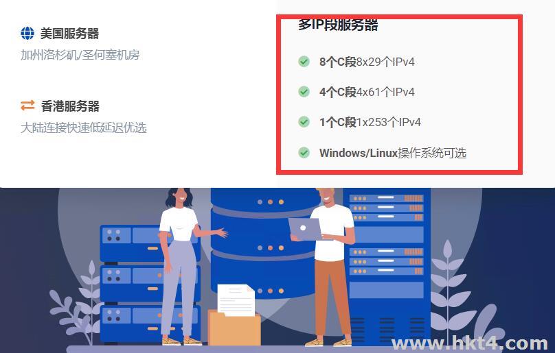 美國(guó)站群服務(wù)器有什么IP可選