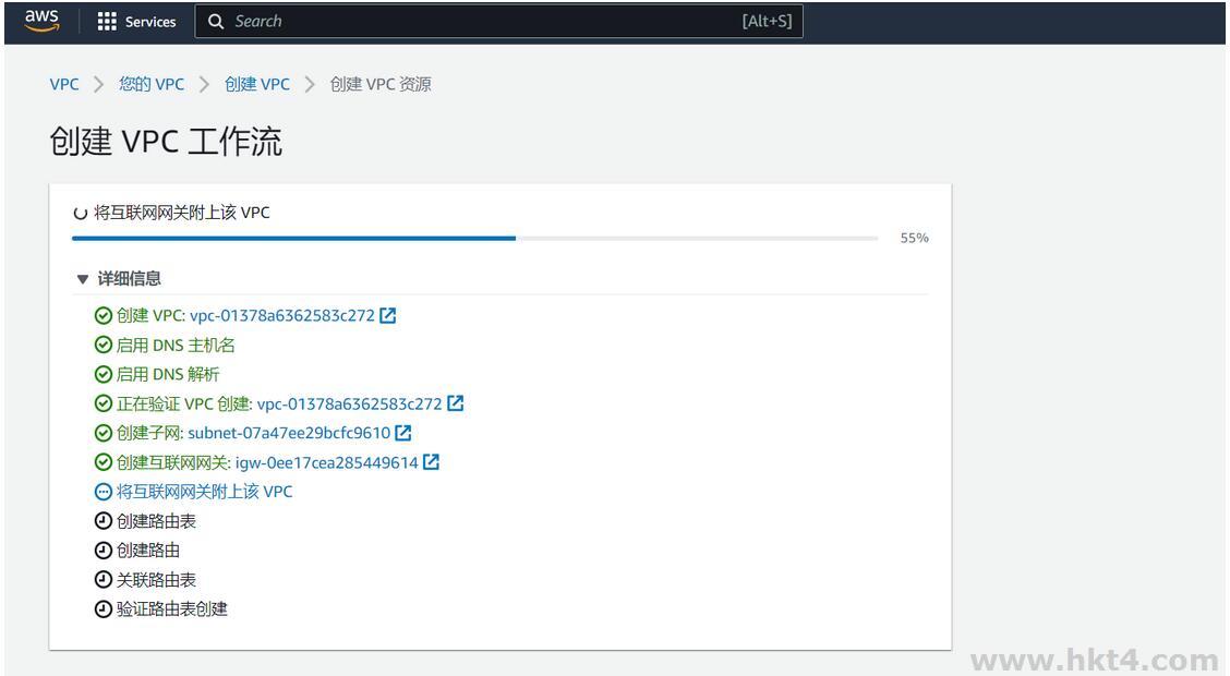 快速創(chuàng)建和設置AWS VPC